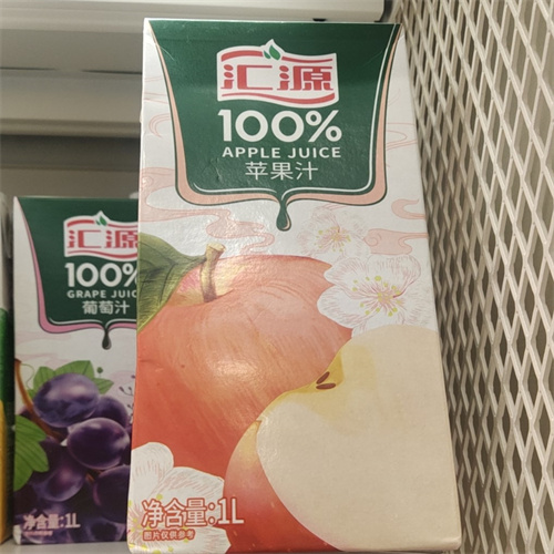 汇源100%苹果汁1L